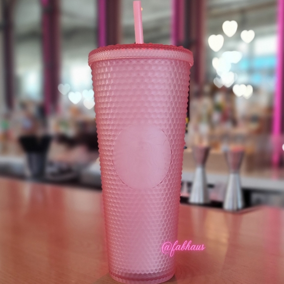 Starbucks | Venti Valentine's Soft Touch Studded Tumbler in Pink Lemonade 2022 - Picture 13 of 13